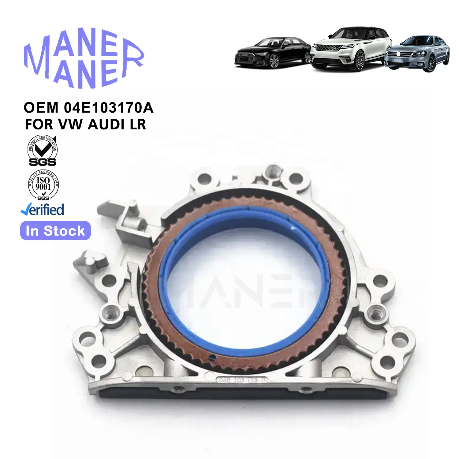 MANER Auto Motor Systems 04E103170A 04E103170J 04E103170Q fabricação bem feita vedação de óleo do virabrequim diesel para Audi VW