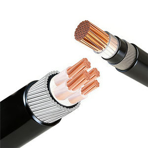 Cable LSZH de Cobre de 5 Núcleos y 4 mm, Cable Flexible Aislado Resistente al Aceite BTLY, Conductor de Cobre, Cubierta Metálica de Aluminio - Product Image 3