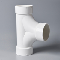 Tee de Drenaje de PVC de 3 Pulgadas, Diferentes Tipos, ASTM D1785/2665