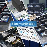 Ventes Flash Batteries Lithium-ion 24V 12V 48V 51.2V 50Ah 100Ah 200Ah 300Ah 400Ah Batteries de Stockage d'Énergie LiFePO4 Avec BMS