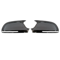 Accessoires automobiles pour AUDI A4 B8 A3 A5 A6 A8 S3 S4 S5 2009-2012, garnitures de rétroviseurs latéraux en ABS imitation fibre de carbone