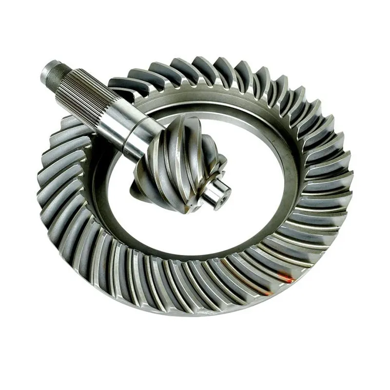 Efficient High Precision Small Precise Differential Bevel Gear Ring And Pinion Gears Wheel