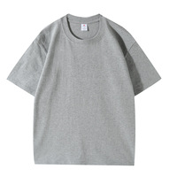 Camiseta Oversize de Hombre con Hombros Caídos, 220g, 100% Algodón Peinado, Estampado Serigrafiado, Antiarrugas, Secado Rápido, Estilo Vintage