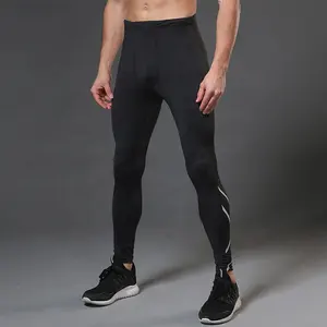 Men'sCompression الجوارب الرجال السراويل تشغيل الجوارب ملابس تمارين اللياقة البدنية بنطال رياضي الركض نحيل طماق الصالة الرياضية