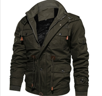 2022 nouveaux hommes hiver polaire vestes chaud à capuche manteau épais vêtements d'extérieur mâle militaire veste hommes marque vêtements