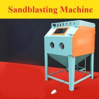 Machine de sablage automatique sans poussière humide sableuse armoire à vapeur d'eau sableuse manuelle sableuse