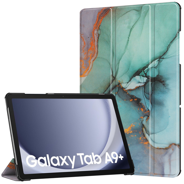2023 Slim Hard Back Shell Protective Cover Smart Tablet Case for Samsung Galaxy Tab A9 Plus 11 Inch