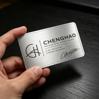 Placa de Identificación Personalizada de Aluminio para Negocios, Resistente al Agua y al Aceite, Placa de Metal Duradera para Presentación