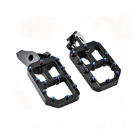 Repose-pieds larges en alliage d'aluminium CNC personnalisés pour Surron Ultra Bee X, pièces et accessoires de moto électrique