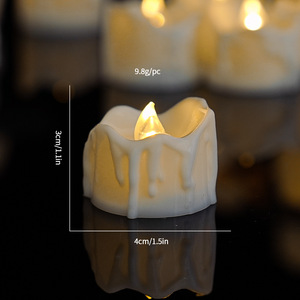 Halloween Timed Crying Electronic <b>Candle</b> Lamp Creative Atmosphere Light <b>Small</b> Tea <b>Candle</b> Christmas Remote Control <b>Candle</b> - Product Image 6