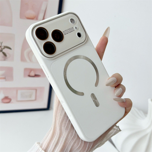 เคสซิลิโคนเหลวแม่เหล็กสำหรับ iPhone 17, เคสโทรศัพท์แบบแข็งสีพื้นสำหรับ iPhone 18 Pro Max - Product Image 6