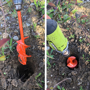 Xe ô tô sửa chữa công cụ khoan khoan bit trồng dễ dàng planter vườn <span class=keywords><strong>Auger</strong></span> bóng đèn giường nhà máy augers bài lỗ <span class=keywords><strong>Digger</strong></span> công cụ - Product Image 6