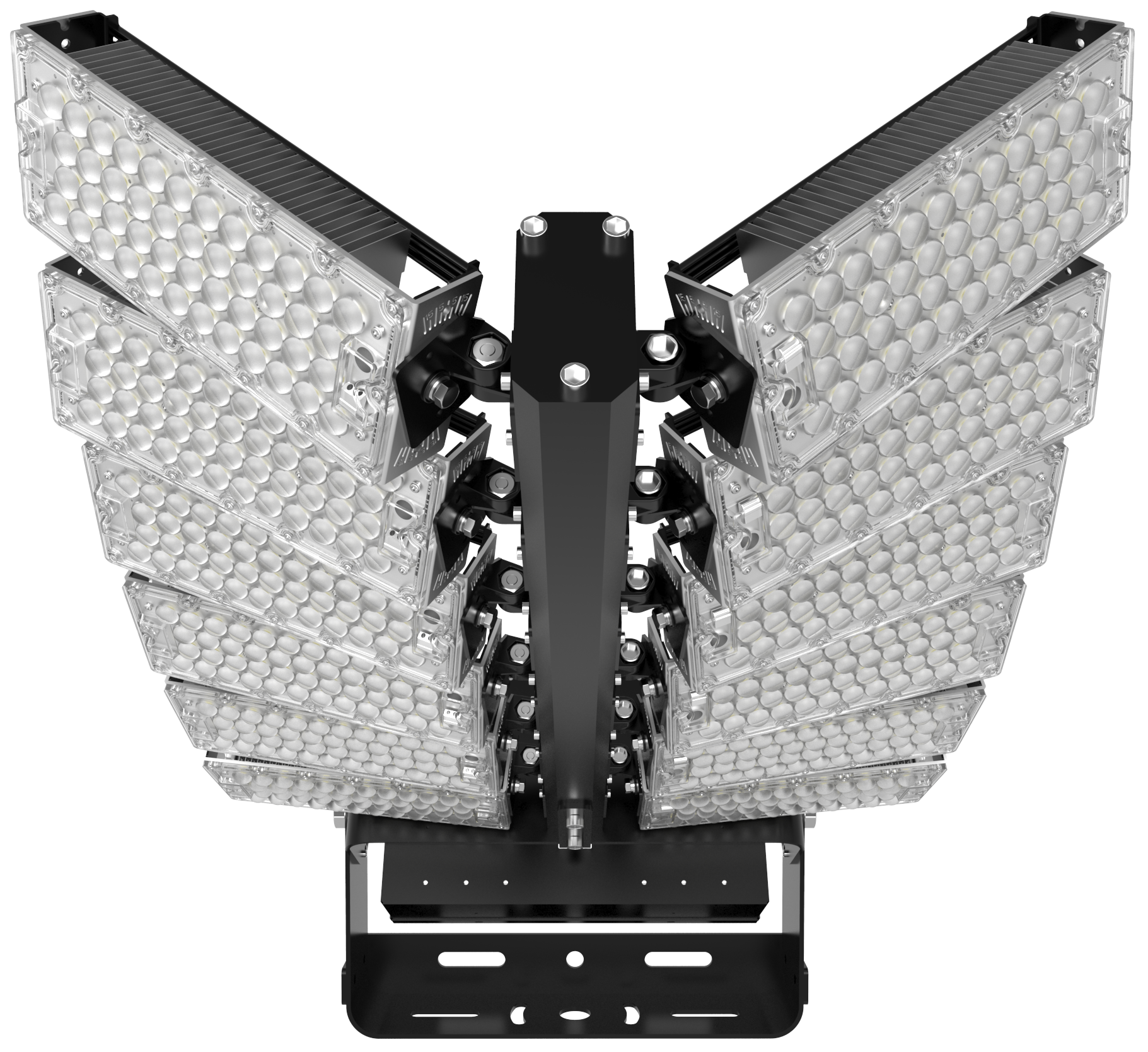 480W 720W 960W 1200W 1500W Double lines High Mast Sports Stadium Floodlight for Outdoor plaza square led sports lights