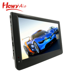 Téléviseur numérique portable intelligent LCD mini 12 pouces compatible DVB-T / ATSC, 1366*768, avec AV TV USB TF Card - Product Image 6