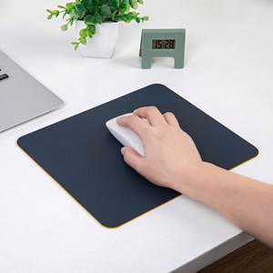 Custom Logo PU Leather Mouse <b>Pads</b> for Gaming, Office, and Home - Ideal for Workstations or Promotional Gift - Product Image 2