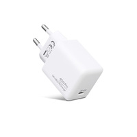 Chargeur rapide GaN Type-C de 45 W de style rouge à lèvres, conforme aux normes européennes, avec protection ignifuge pour smartphones