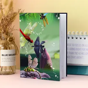 Customized Notebook A5 Hardcover Drawing Painting Book With Pocket Student School Sketchbook Notebook