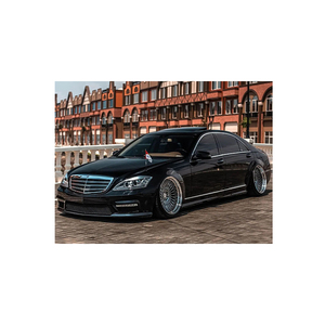 Nuevo Kit de Carrocería de Alta Calidad en ABS Negro para <span class=keywords><strong>Mercedes</strong></span>-<span class=keywords><strong>Benz</strong></span> <span class=keywords><strong>Clase</strong></span> <span class=keywords><strong>S</strong></span> W221 <span class=keywords><strong>Maybach</strong></span>, Faros Delanteros/Traseros, Difusor de Parachoques Delantero, Fácil Instalación - Product Image 3