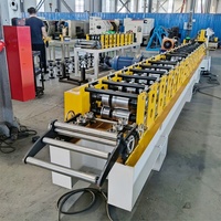 Fabricant de machines de formage à froid pour cadres de portes en acier, machine de formage à froid pour cadres de portes en acier HF de type C