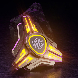 Kim loại Thần Tài <span class=keywords><strong>Spinner</strong></span> unisex người lớn <span class=keywords><strong>mini</strong></span> im lặng tốc độ cao quay cảm giác ngón tay tay tay Đồ chơi tập trung lo lắng ADHD cứu trợ EDC Bàn đồ chơi - Product Image 2