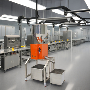 바이킹디텍터 VMD-15D 중력식 식품 금속탐지기 SUS 소재 90x80x130cm 30kHz 작동 주파수 30cm 검색 코일 직경 - Product Image 1