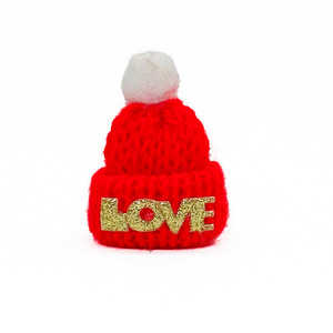 Mini chapeau DIY pour poupée, accessoires vestimentaires, chapeau grenouille, chapeau de Noël, produit fini, article en fil fait main au crochet - Product Image 6
