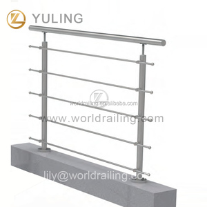 Barandilla de Balcón de <span class=keywords><strong>Diseño</strong></span> Moderno YL METAL, Barandilla de Acero Inoxidable para Exteriores, Pasamanos para Terraza y Escaleras - Product Image 5