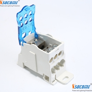 Barre <span class=keywords><strong>de</strong></span> distribution d'alimentation triphasée 80A, bloc <span class=keywords><strong>de</strong></span> terminaison compact pour station <span class=keywords><strong>de</strong></span> recharge <span class=keywords><strong>de</strong></span> véhicules électriques - Product Image 2