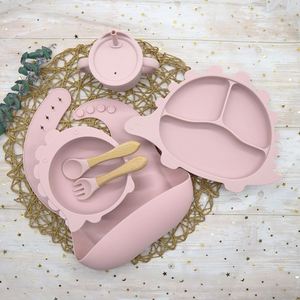 ชุดชามอาหารทารกแบบดูดปราศจากสาร BPA ป้องกันการหกสำหรับอาหาร - Product Image 2