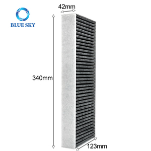 Reemplazo del filtro de la campana extractora de carbón activado para el filtro de la campana de cocina Bora Basic BASIC/002 Hobs (BHU/<span class=keywords><strong>BIU</strong></span>/BFIU/GP4) - Product Image 3