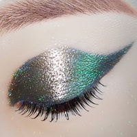 Poudre holographique argent frotter poussière noir rose Chrome ongles paillettes poudre Laser Pigment pour ongles bricolage manucure