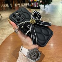 Coque de téléphone antichoc en silicone avec nœud en ruban pour femmes, style streetwear, pour iPhone 18 17 16 15 14 13 Pro Max, livraison gratuite, haute qualité