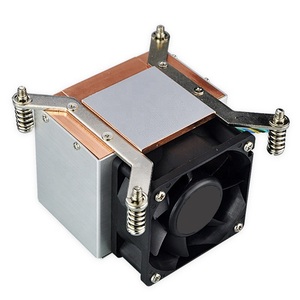 Disipador de Calor para CPU de Servidor 2U 4U, Radiador de Procesador con Ventilador de Aire PWM de 4 Pines y Base de Cobre para Enfriador de CPU Xeon LGA 2011 2066 - Product Image 2
