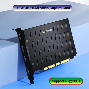 Acasis Thẻ Chụp PCIe Tốc Độ Cao + Chất Lượng Thẻ Quay Video 4 CH 1080P/4K <span class=keywords><strong>HD</strong></span> Để Phát Trực Tiếp - Product Image 3