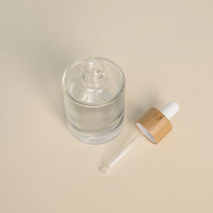 Botella de vidrio ecológico 50ml 100mL recargable con acabado esmerilado para cosmética natural y tintura de hierbas - Product Image 5