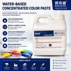 Pâte colorante aqueuse hautement concentrée, facile à disperser sans flottation - Product Image 1