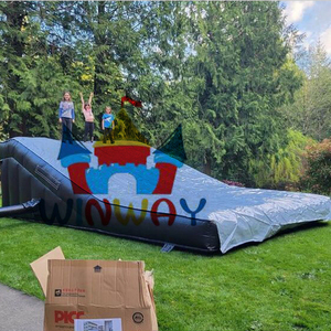 Tapis d'atterrissage VTT Vélo Doux Sports extrêmes VTT Slopestyle Skate Rampe Saut Toboggan Stunting Location Gonflable Airbag - Product Image 3