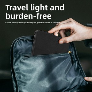 Siêu Mỏng Có Thể Gập Lại Cho <span class=keywords><strong>Bluetooth</strong></span> Bàn Phím Với LED Backlit USB 3.0 Giao Diện Mới Xách Tay Mini Ergonomic Văn Phòng Cho Máy Tính Bảng - Product Image 2