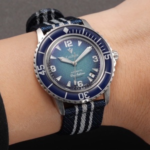 นาฬิกาข้อมือผู้ชาย Cadison 8239 รุ่นใหม่ ระบบออโตเมติก สายผ้าใบ ลำลอง หรูหรา รุ่น NH35 สีดำ เรืองแสง กันน้ำ - Product Image 6