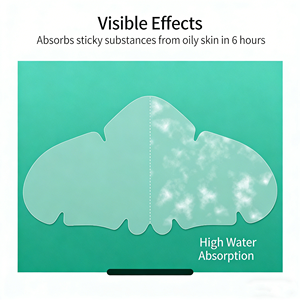 แผ่นแปะจมูกสิวแผ่นแปะรูขุมขนไฮโดรคอลลอยด์ขนาดใหญ่สำหรับค้างคืนแถบกำจัดสิวหัวดำเพื่อดูดซับสิวจมูกจากใบหน้า - Product Image 6