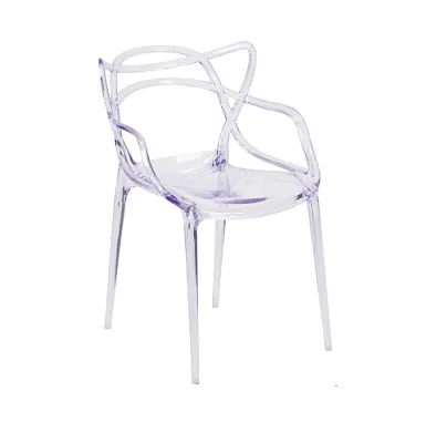 Events Chaise de mariage Chiavari Chaises en acrylique transparent