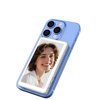 Écran de contrôle selfie sans fil rechargeable en ABS avec connexion magnétique flexible et télécommande pour téléphone portable