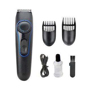 Electric Beard <b>Trimmer</b> for Men Professional Stainless Steel Adjustable Length Hair Clippers USB-C Charge <b>Mustache</b> Body - Product Image 1