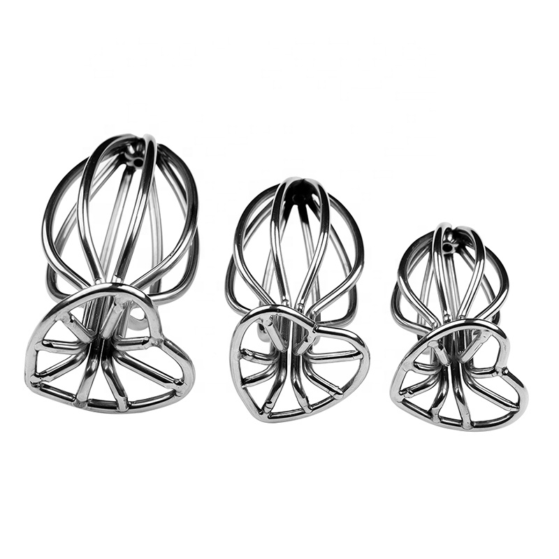 Transparent See through Butt Plugs - Heart Shape Anal