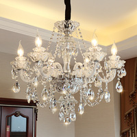 Salon lustres en cristal de luxe salon chambre plafond suspension grand hôtel restaurant hall suspendus lumières