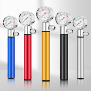 Bomba de Bicicleta de Aleación de Aluminio Yueli con Manómetro, Manual, para Bicicleta de Carretera y Montaña, Ligera, de Alta Resistencia, Multicolor - Product Image 4