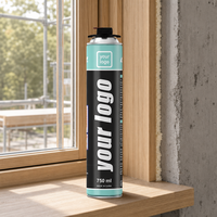 Scellant en mousse expansive polyuréthane imperméable multi-usages pour le remplissage en construction