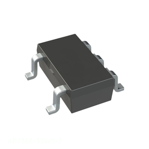 En Existencia, Circuito Integrado de Gestión de Energía (PMIC) SC 74A, SOT 753 AP7366-33W5-7, Regulador Lineal de 3.3V 600MA SOT25 - Product Image 1