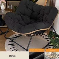 Fauteuil à Bascule de Luxe Confortable et Épais, Design Moderne pour Salon et Chambre, Chaise Longue de Loisir