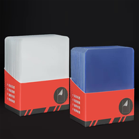 Porte-cartes de visite personnalisé en PVC 35PT, protège-cartes multi-impression 3x4, épaisseur 35mm pour cartes de visite
